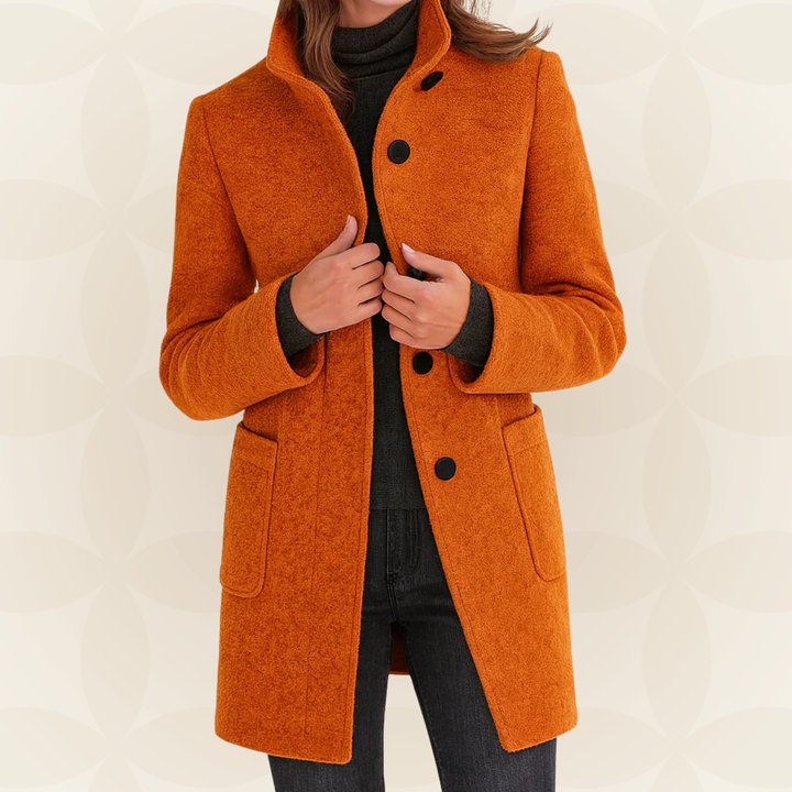Anna | High Collar Coat