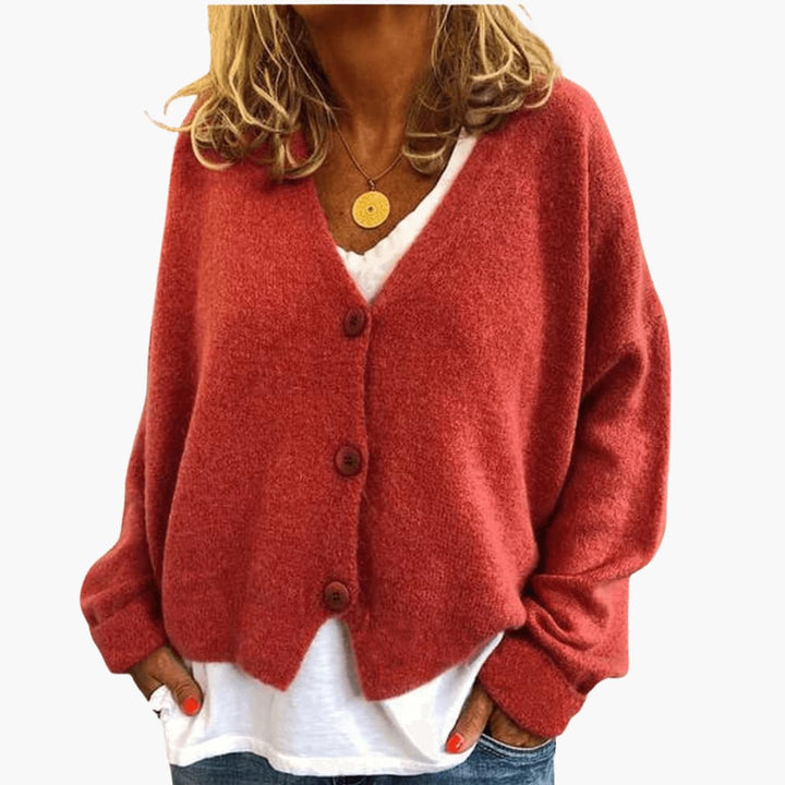Amelia | Relaxed V-Neck Cardigan