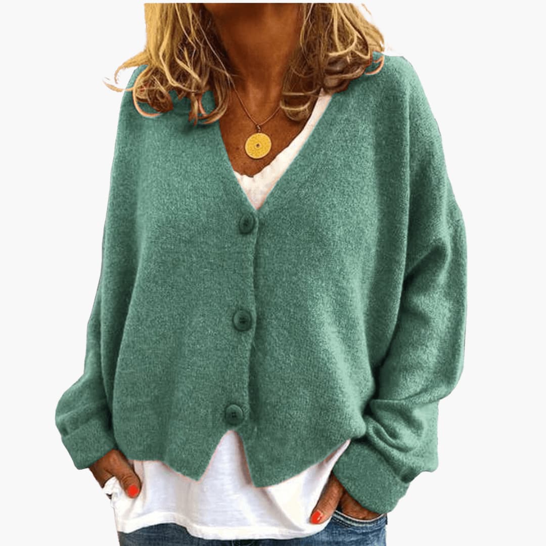 Amelia | Relaxed V-Neck Cardigan