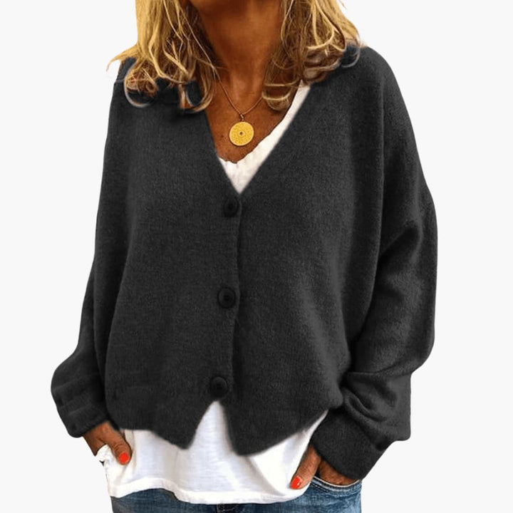 Amelia | Relaxed V-Neck Cardigan