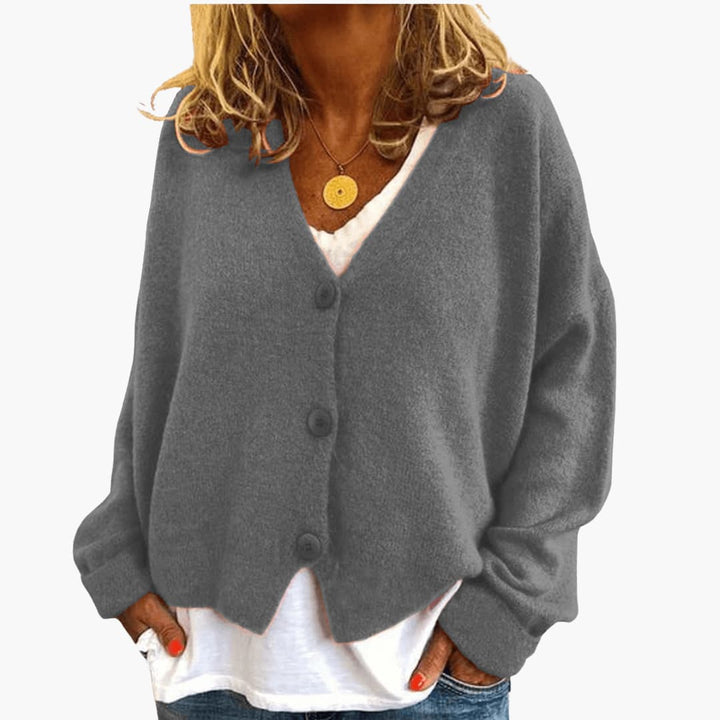 Amelia | Relaxed V-Neck Cardigan