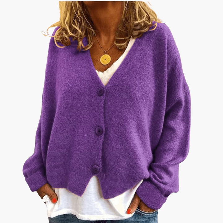 Amelia | Relaxed V-Neck Cardigan