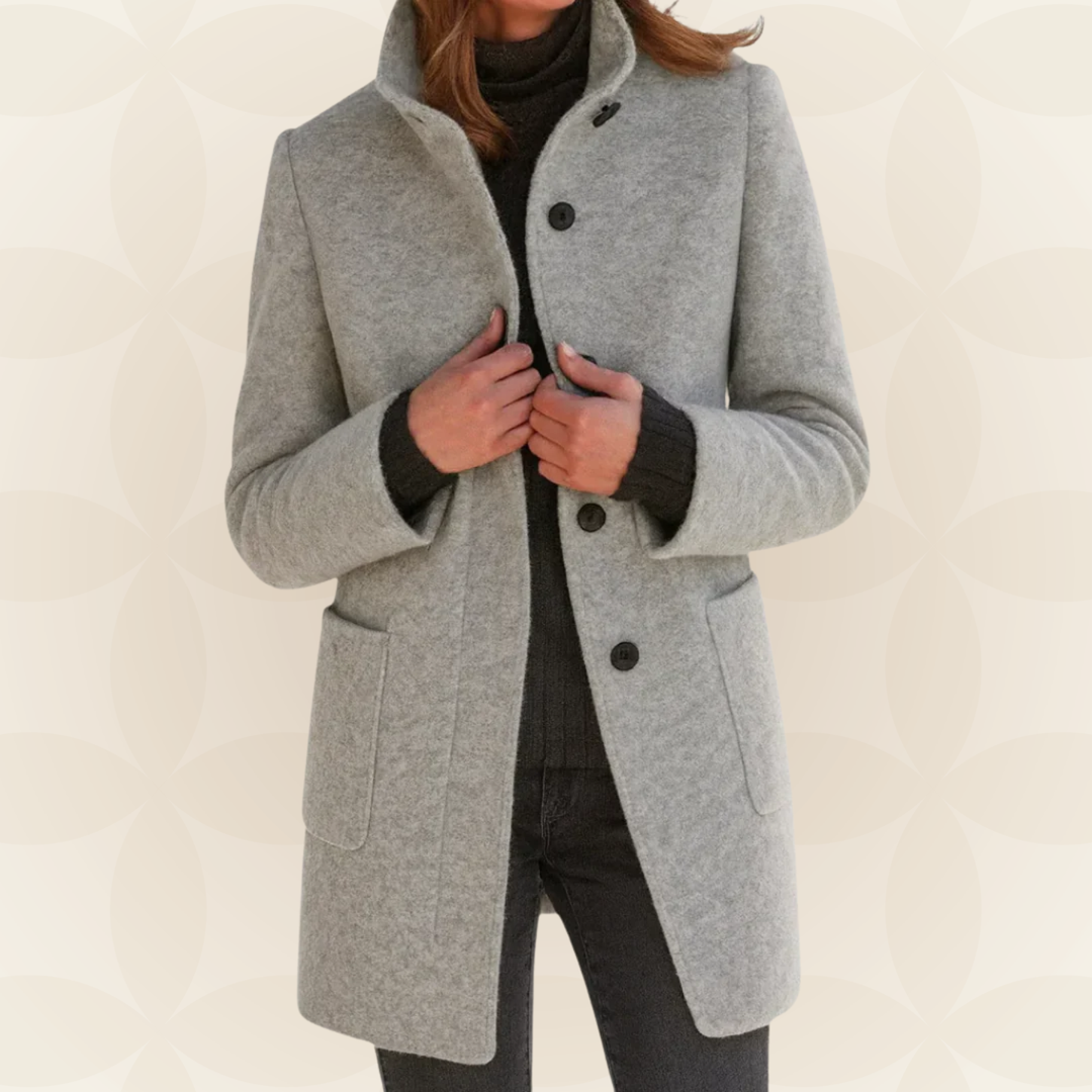 Anna | High Collar Coat