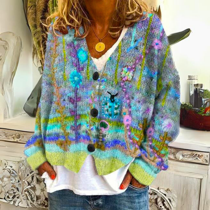 Evie | Floral Cardigan