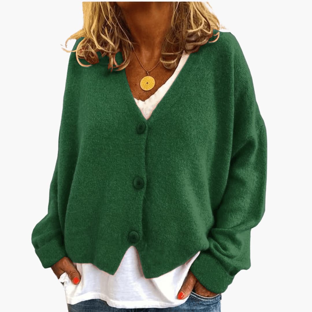 Amelia | Relaxed V-Neck Cardigan