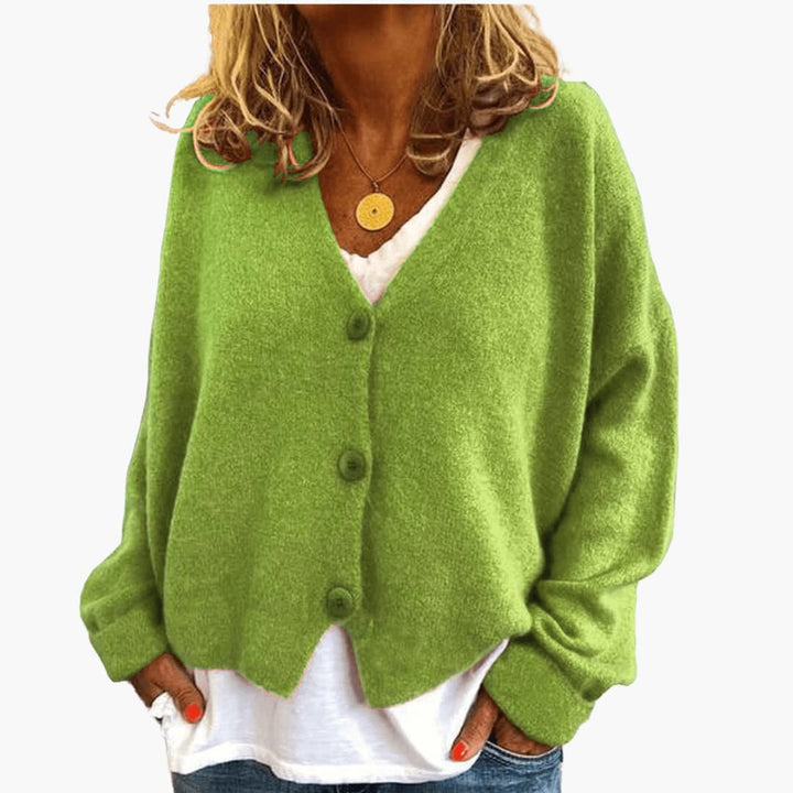 Amelia | Relaxed V-Neck Cardigan