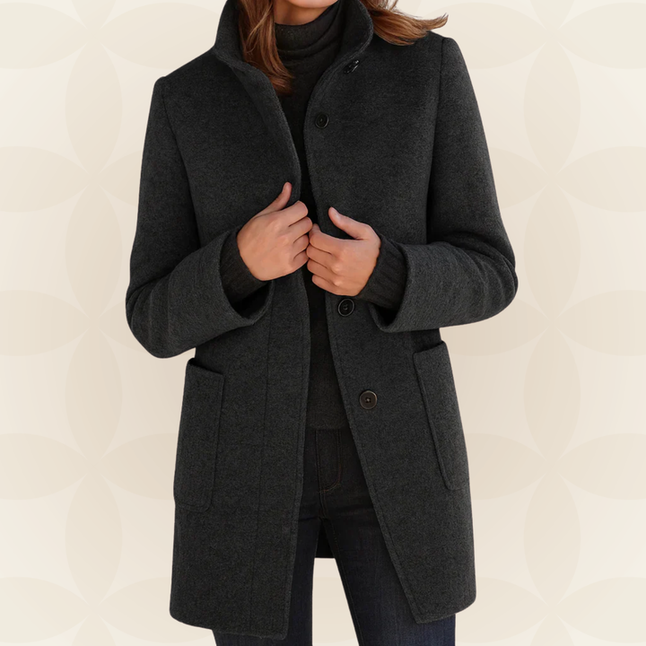 Anna | High Collar Coat