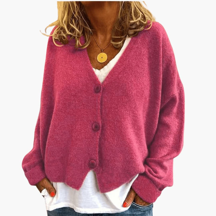 Amelia | Relaxed V-Neck Cardigan
