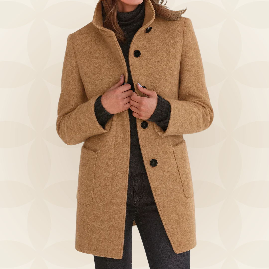Anna | High Collar Coat
