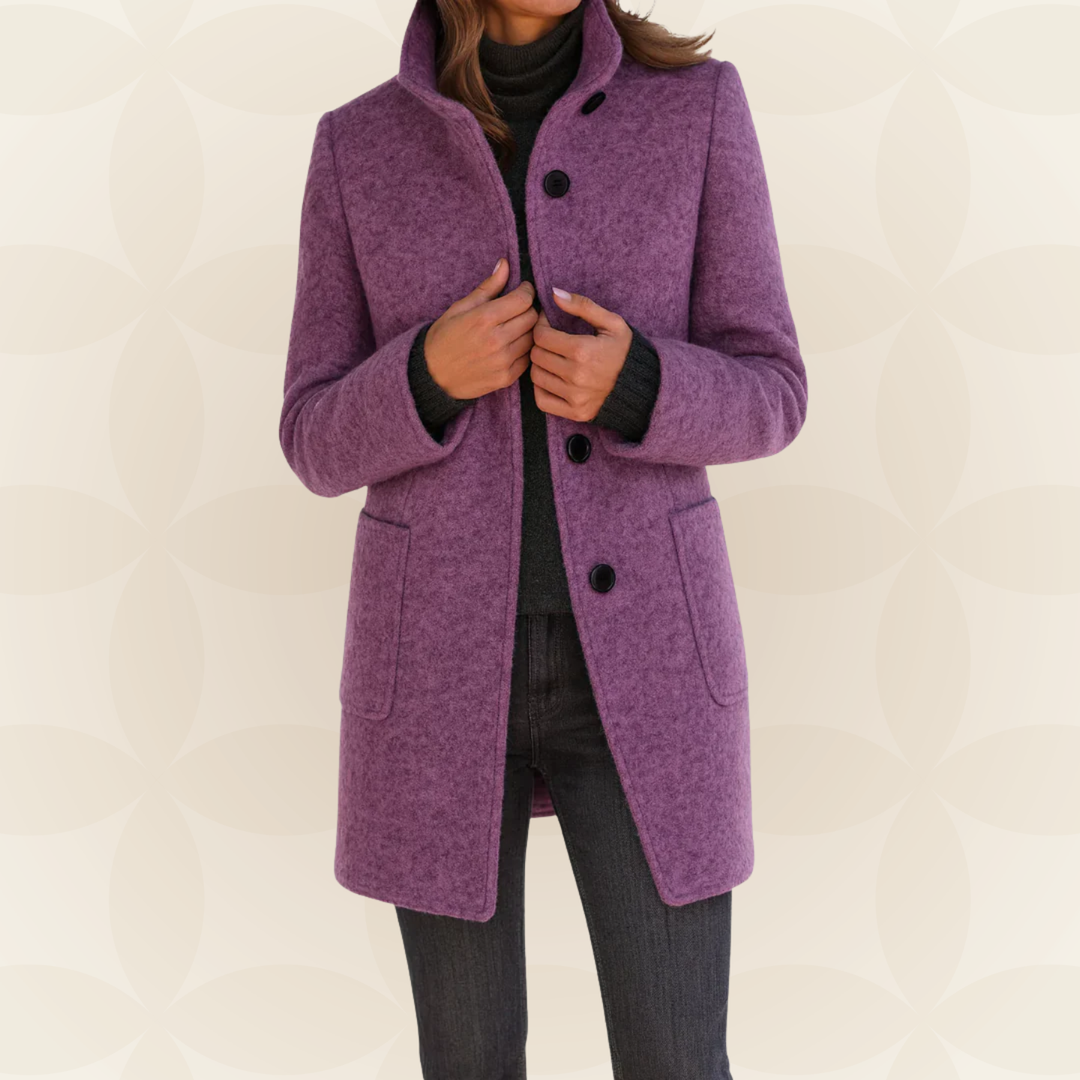 Anna | High Collar Coat