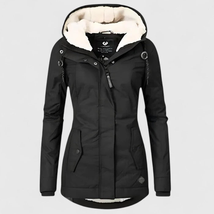Elodie | Waterproof Long Hooded Jacket