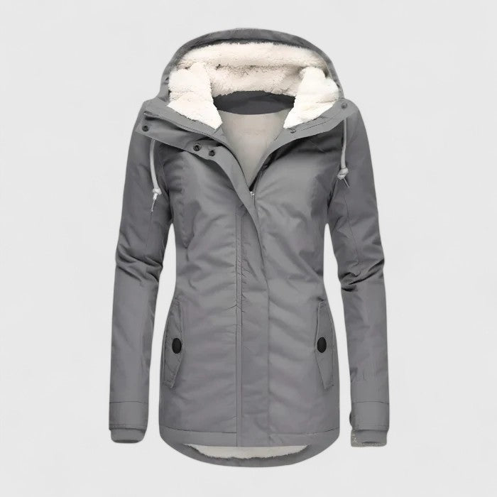 Elodie | Waterproof Long Hooded Jacket