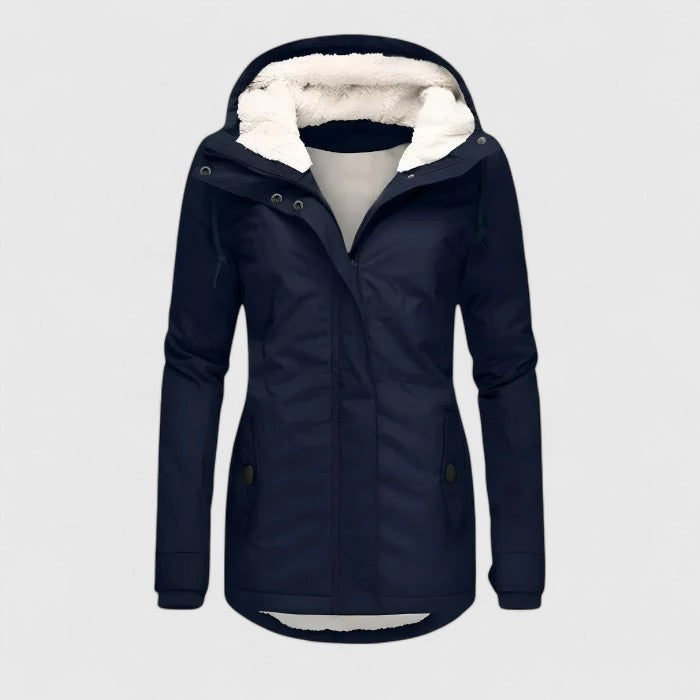 Elodie | Waterproof Long Hooded Jacket
