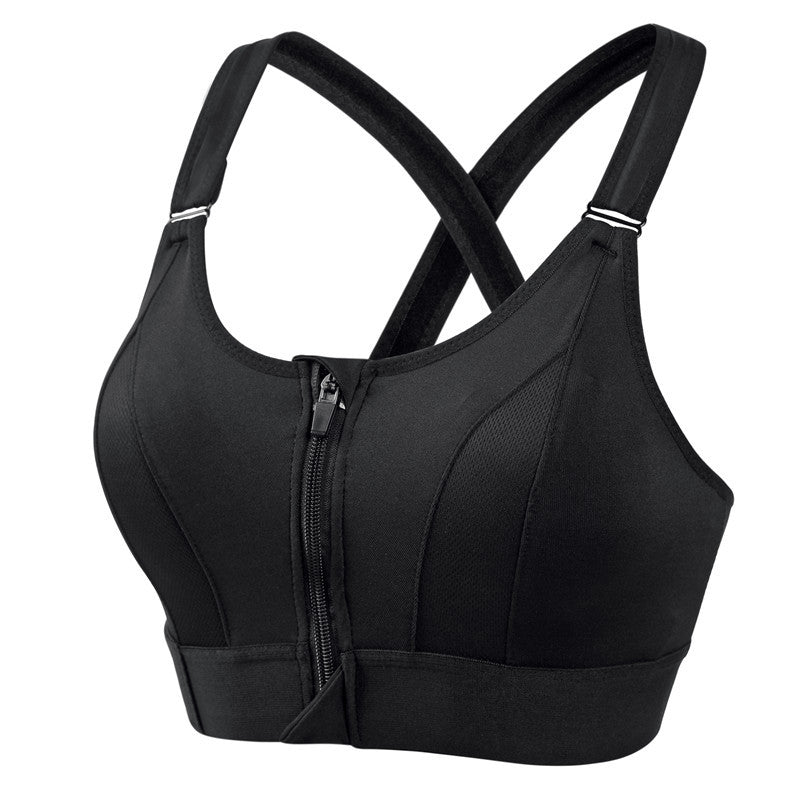 Margaret | Zip Front Sports Bra