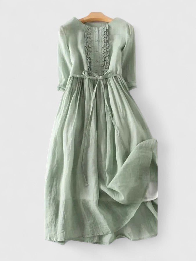 Karynthe | The Linnen Blend Midi Dress