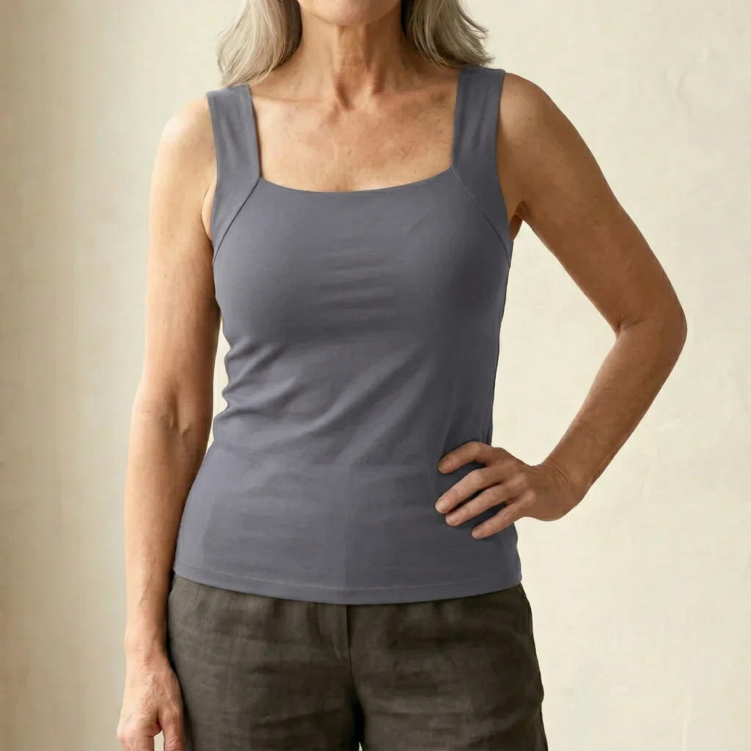 Patricia | Built In Comfort Bra Tank Top