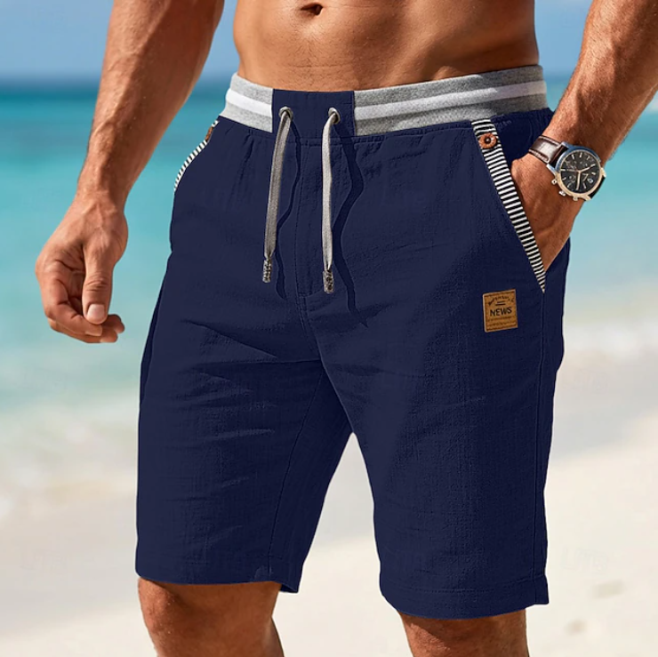 Don | Lightweight Lace Up Summer Shorts