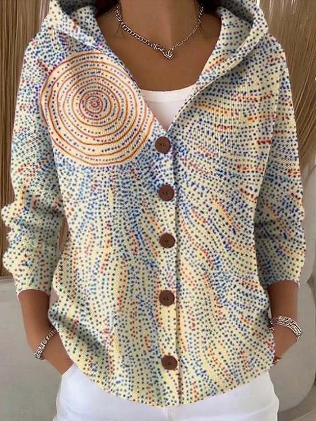 Susan | Artistic Warm Long Cardigan
