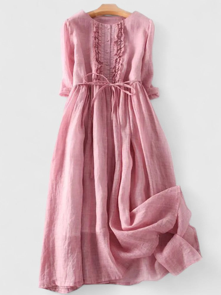 Karynthe | The Linnen Blend Midi Dress