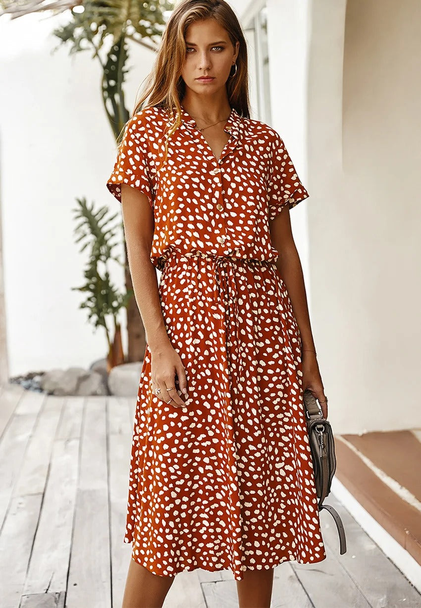 Evelyn | Summer Midi Dress