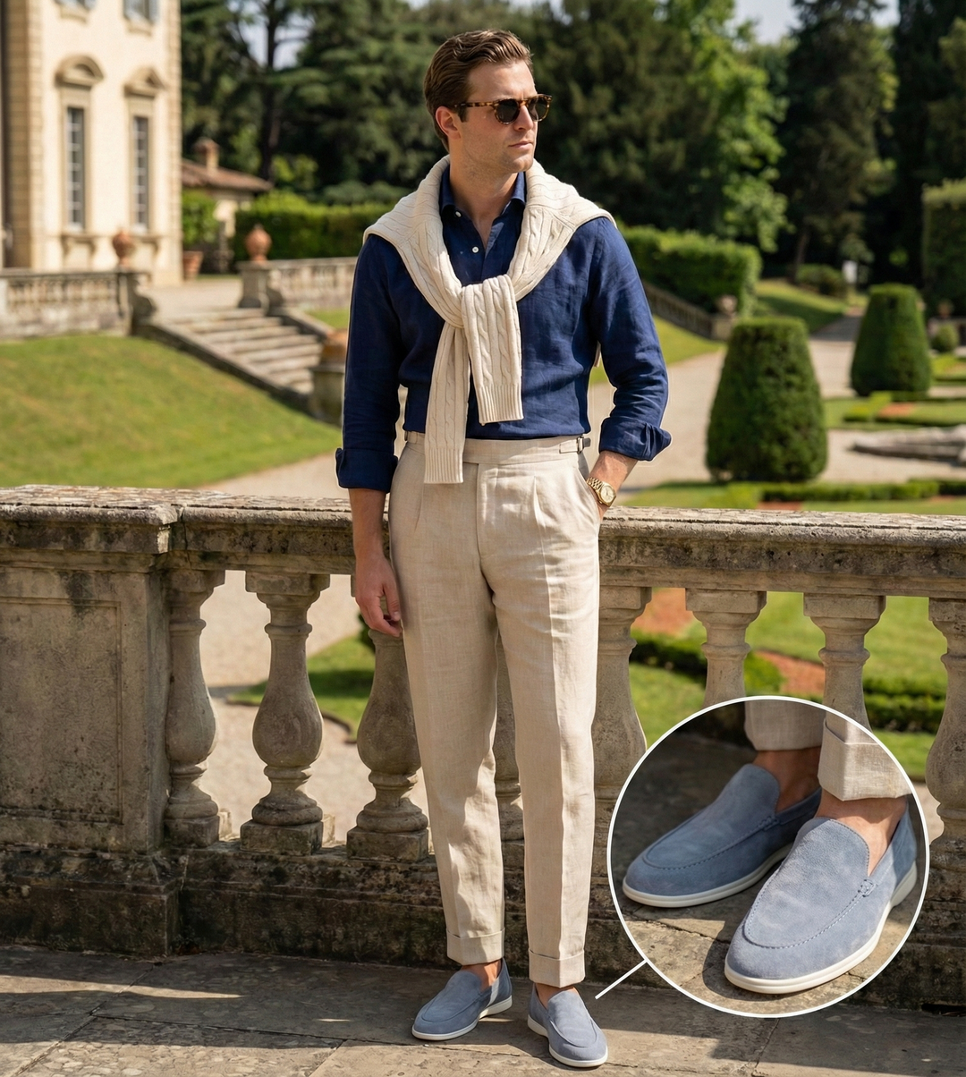 Derek | Premium Suede Loafer