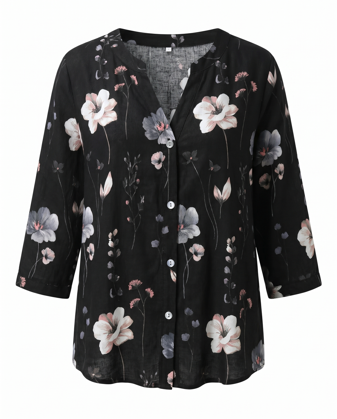 Hilary | Three-Quarter Sleeve Blouse
